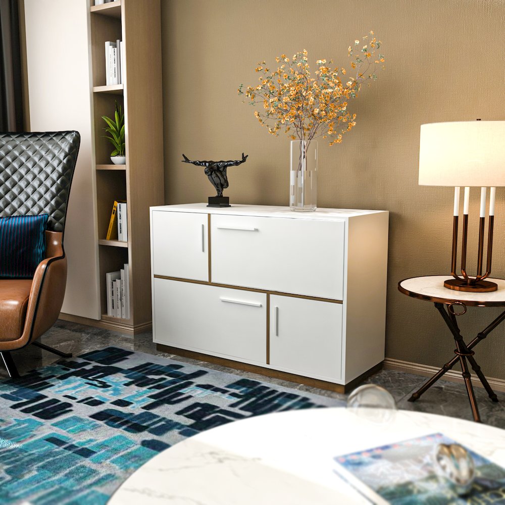 Mares Sideboard White Walnut. Picture 5