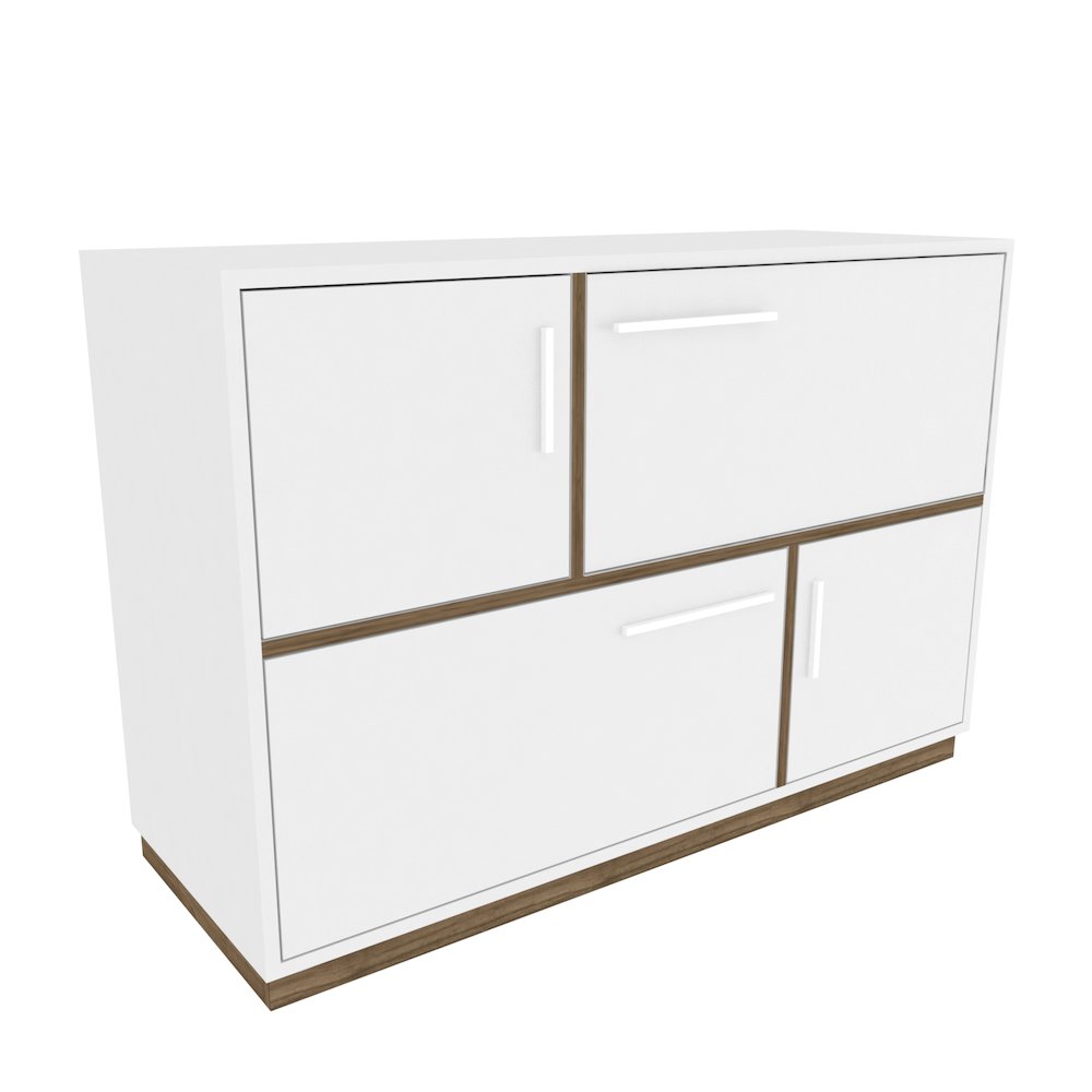 Mares Sideboard White Walnut. Picture 1