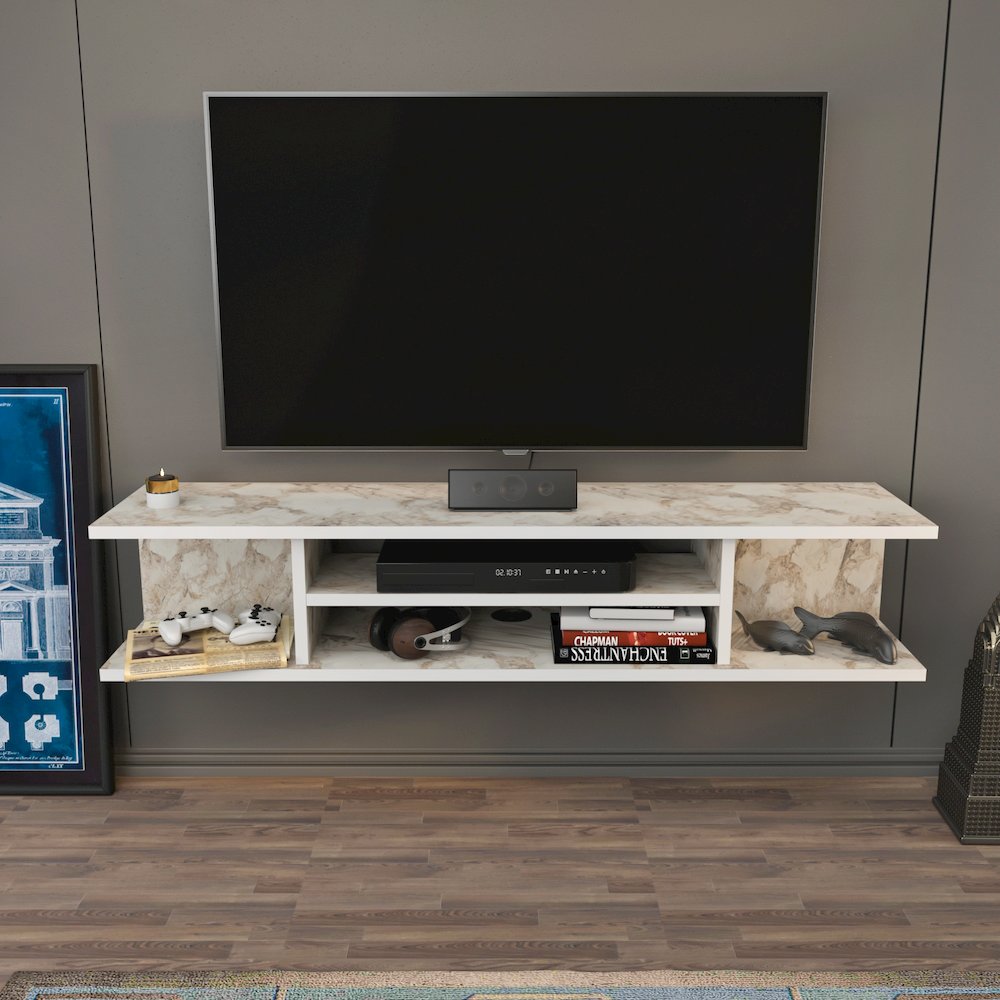 Pivot Floating Tv Stand - Ephesus. Picture 2