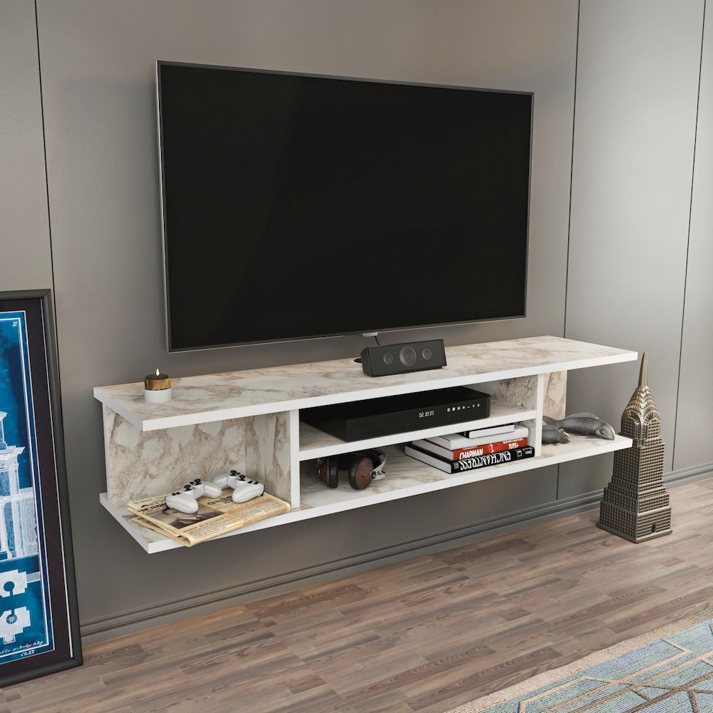 Pivot Floating Tv Stand - Ephesus. Picture 3