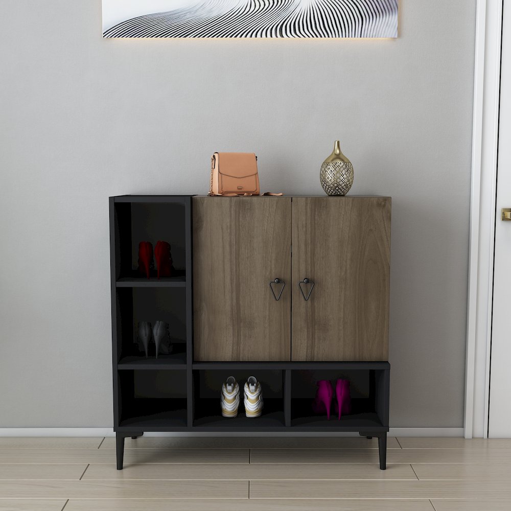 Platin Cupboard Black Walnut. Picture 2