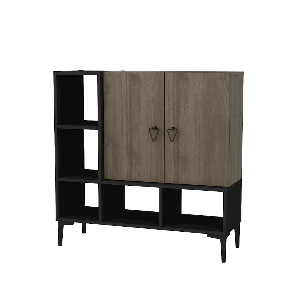 Platin Cupboard Black Walnut. Picture 1