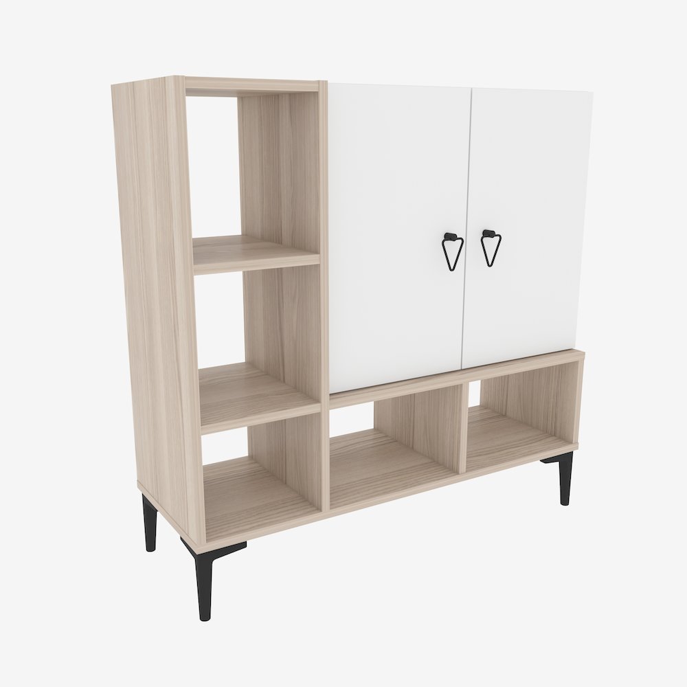 Platin Cupboard White Cordoba. Picture 1