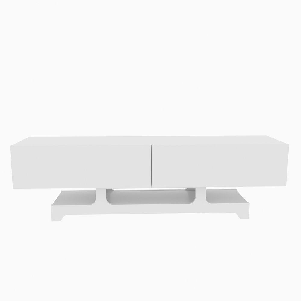 Tera Tv Stand White. Picture 2