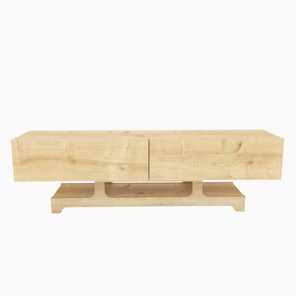 Tera Tv  Stand Sapphire Oak. Picture 2