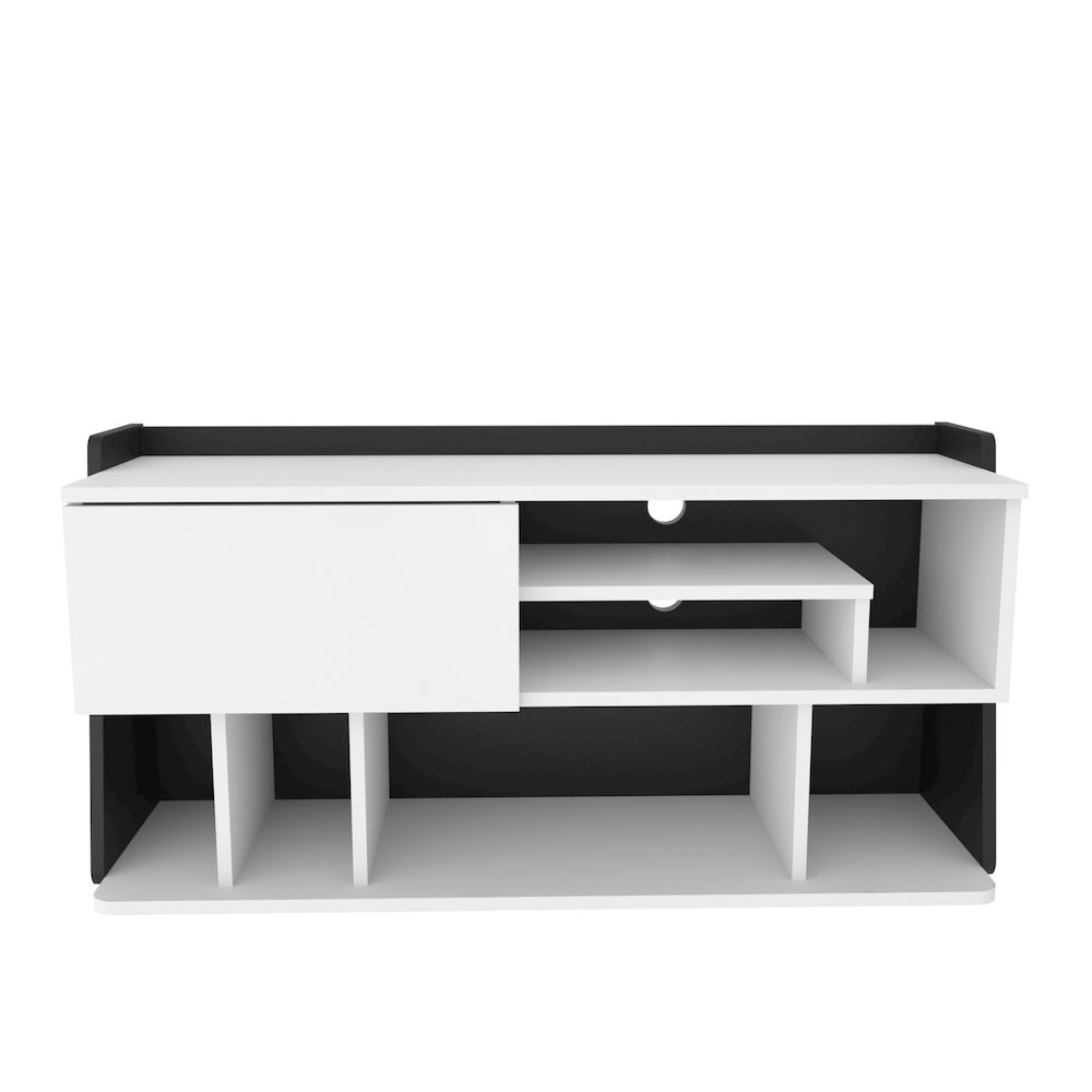 Raca Tv Stand - White Black. Picture 2
