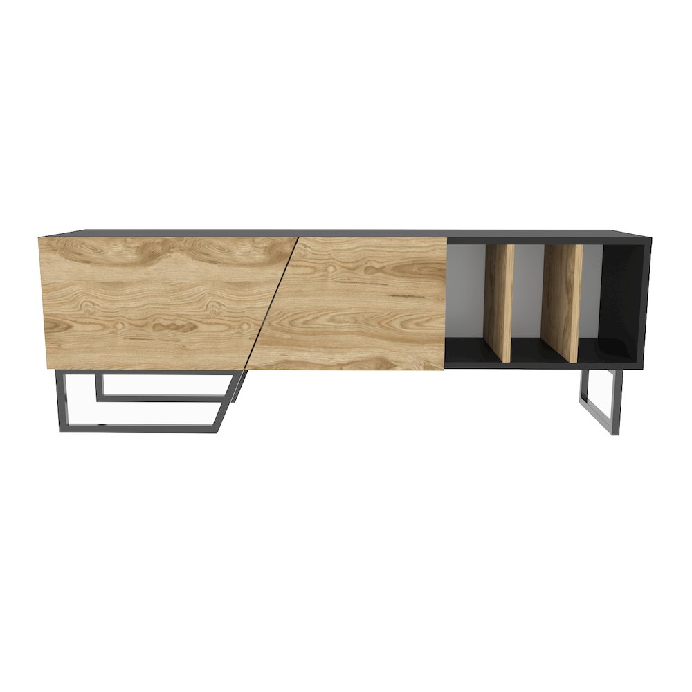 Linossa Tv Stand Black Ud Black. Picture 1
