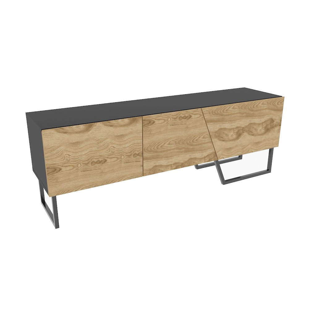 Parla Tv Stand Black Oud. Picture 1