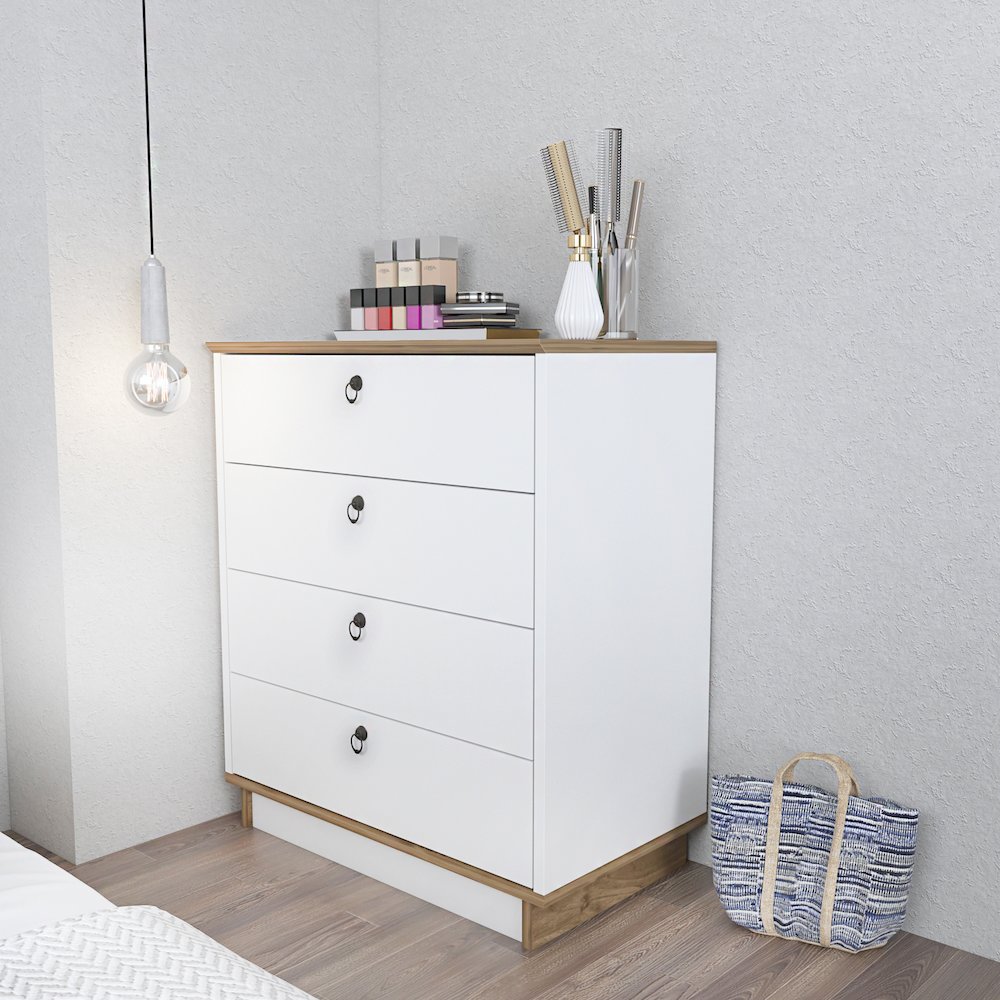Sahra Dresser White Walnut. Picture 4