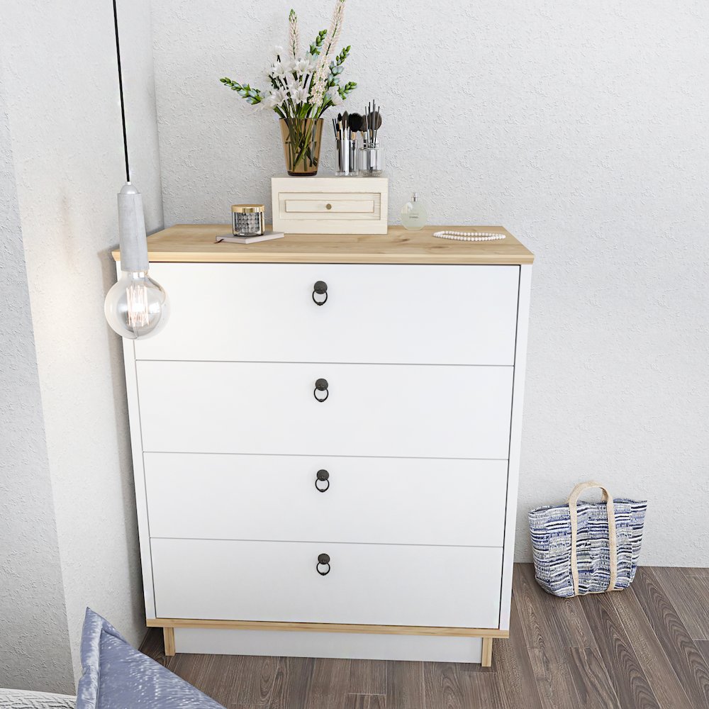 Sahra Dresser White Sapphire Oak. Picture 4