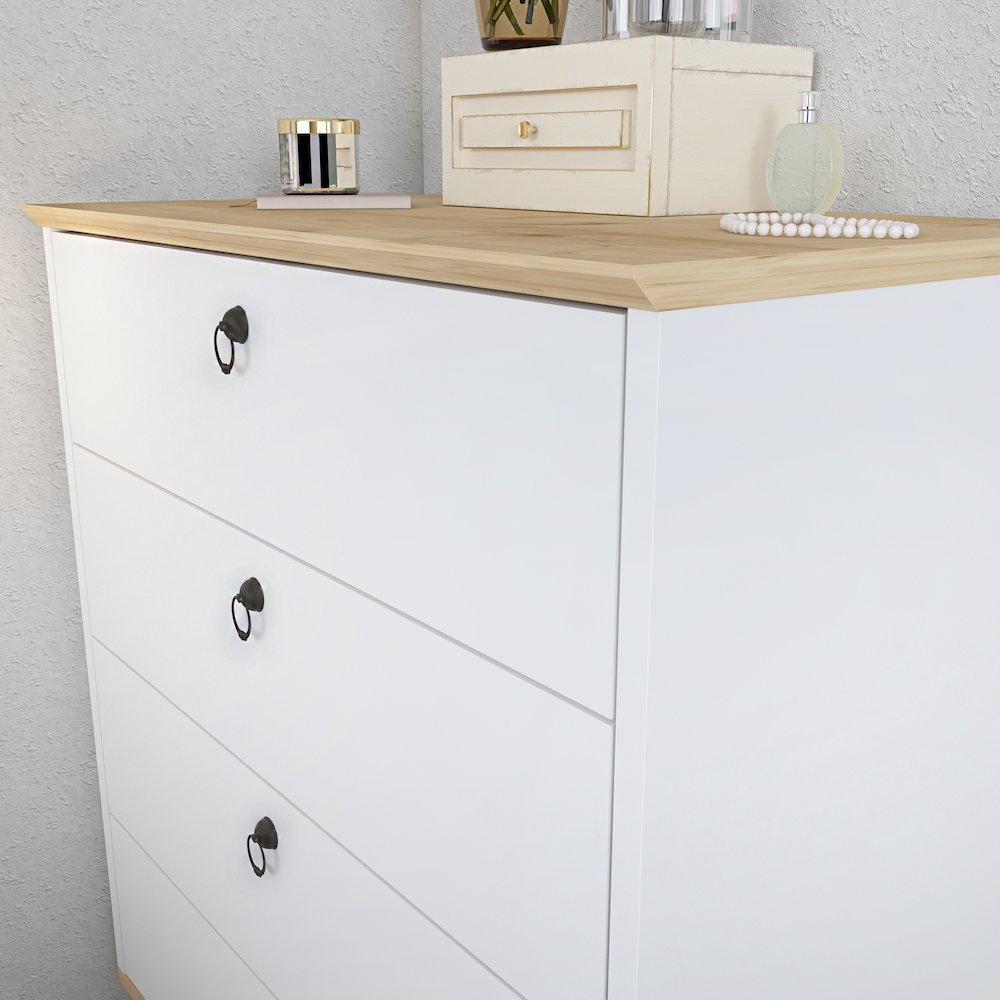 Sahra Dresser White Sapphire Oak. Picture 5