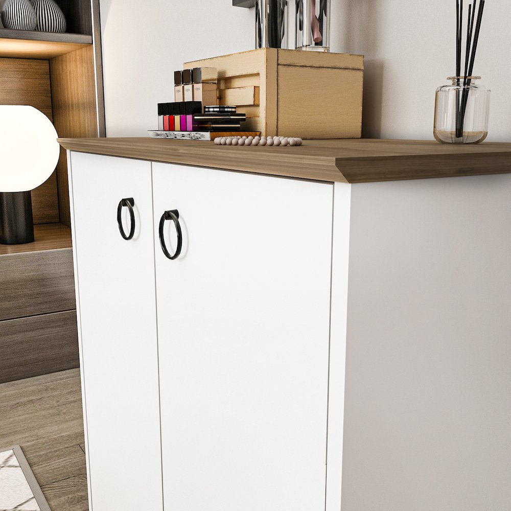 Nuanse Cabinet White Walnut. Picture 6