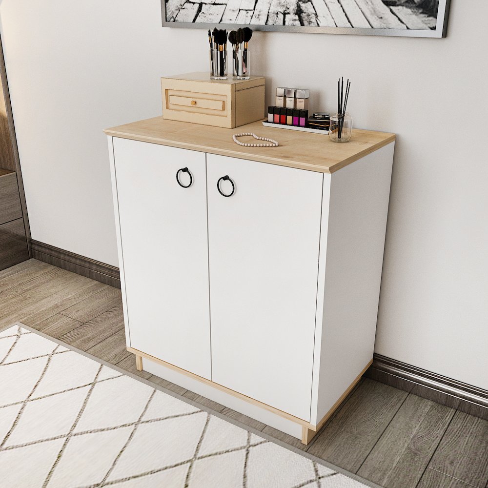 Nuanse Cabinet White Sapphire Oak. Picture 3