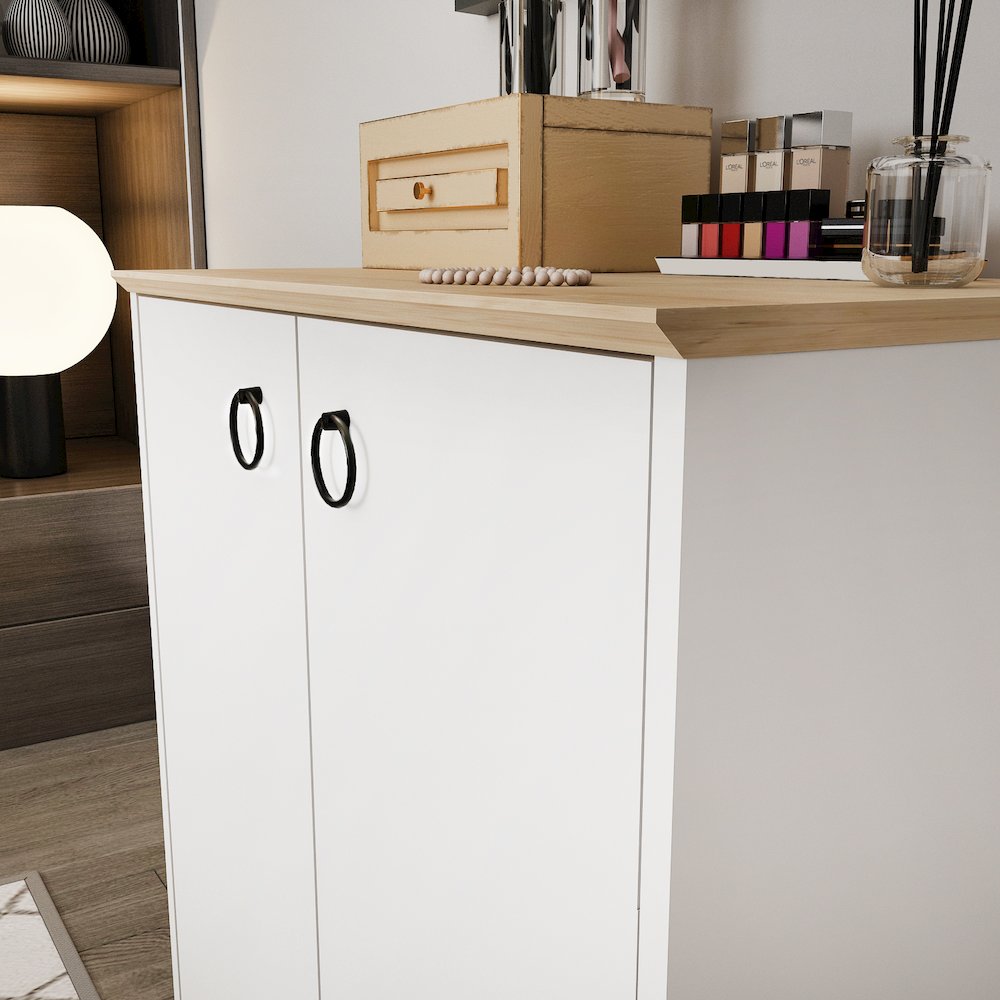 Nuanse Cabinet White Sapphire Oak. Picture 6