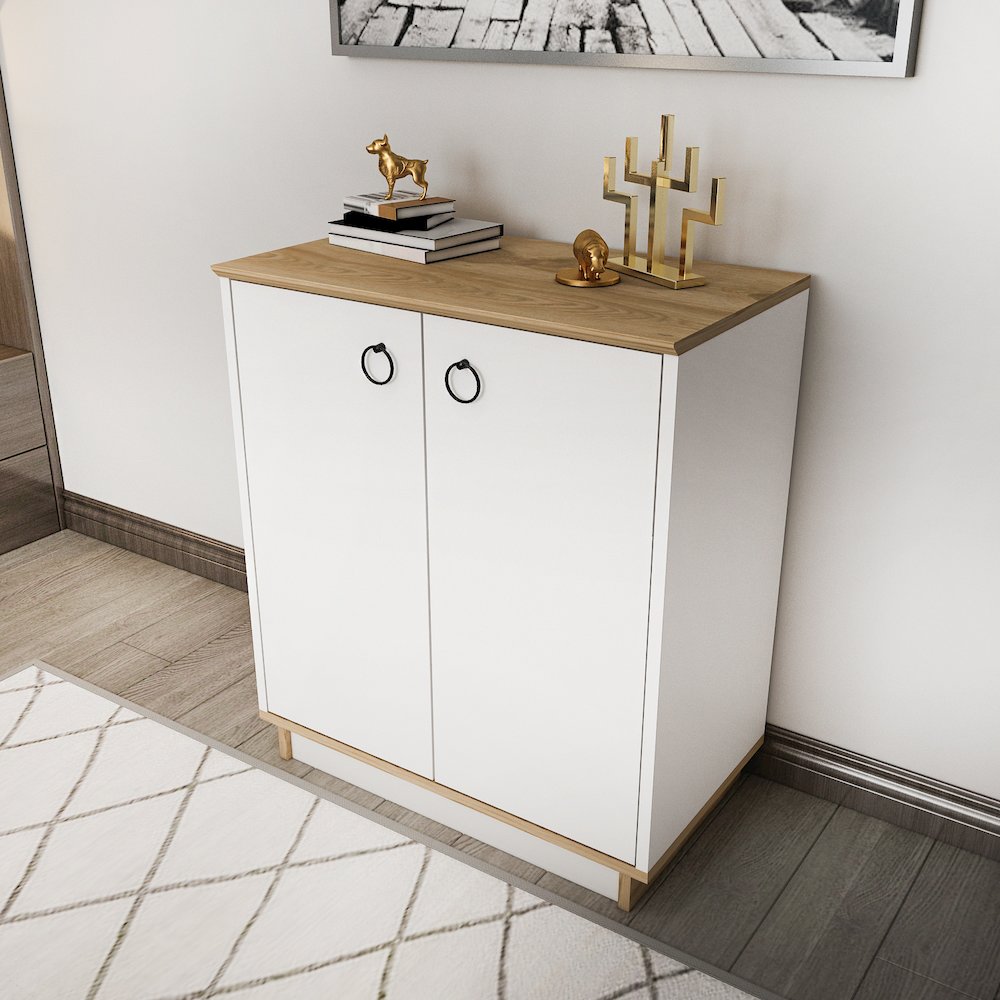 Nuanse Cabinet White Oud Oak. Picture 3