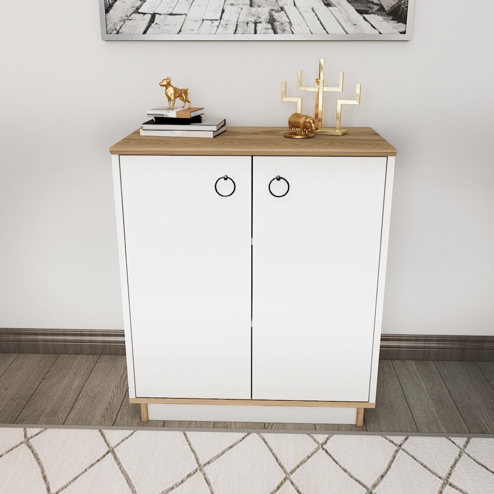 Nuanse Cabinet White Oud Oak. Picture 4