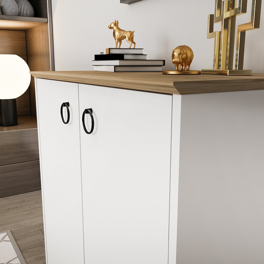 Nuanse Cabinet White Oud Oak. Picture 6