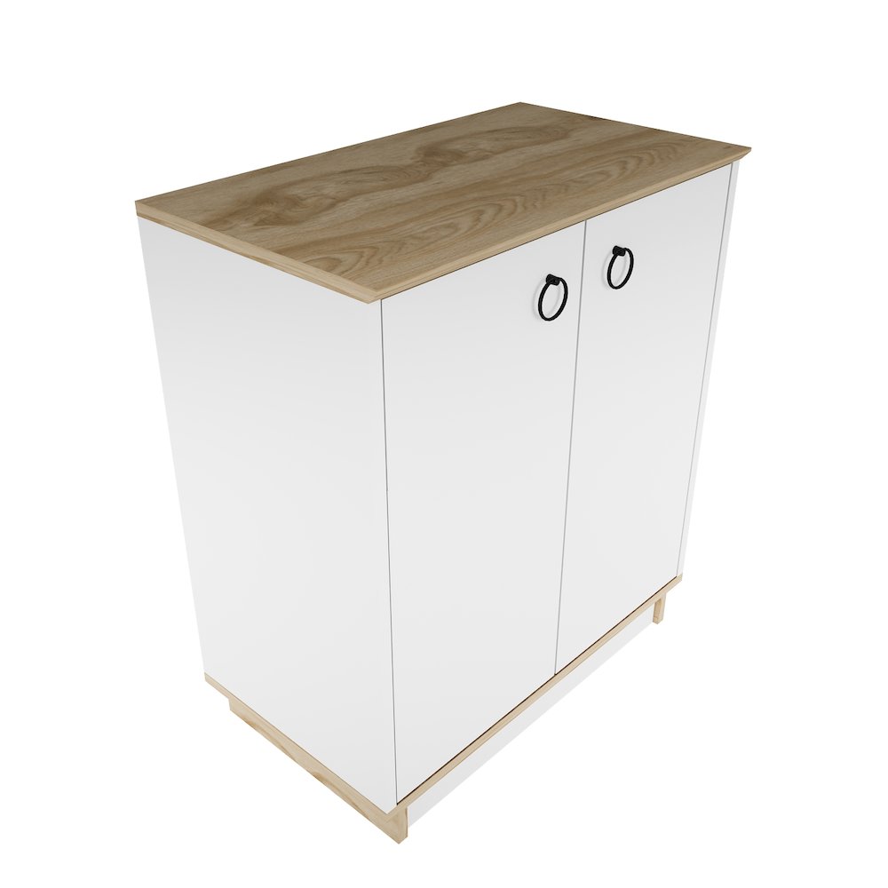 Nuanse Cabinet White Oud Oak. Picture 1