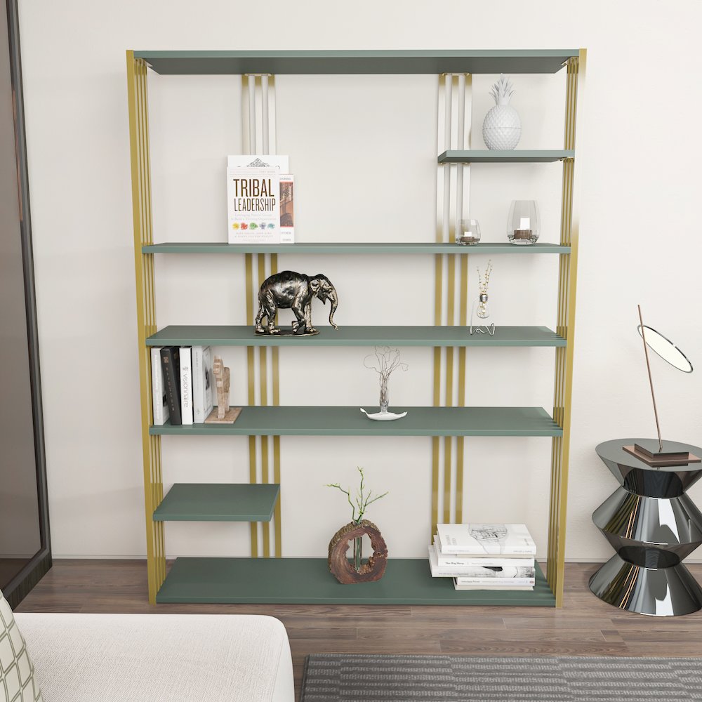 Jeni Bookcase Silva Gold. Picture 4