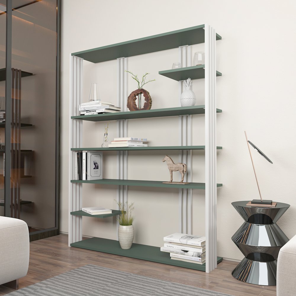 Jeni Bookcase Silva White. Picture 3