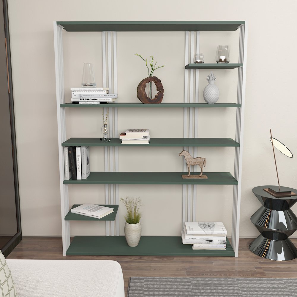 Jeni Bookcase Silva White. Picture 4