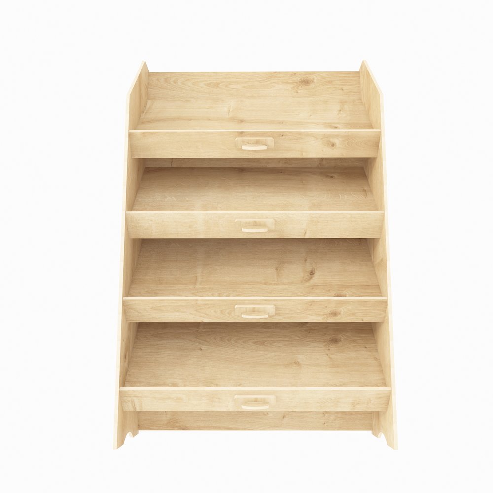 Aros Bookcase Sapphire Oak. Picture 2