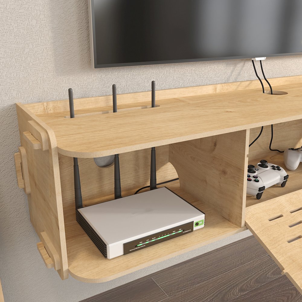Sima Floating Tv Stand. Picture 6