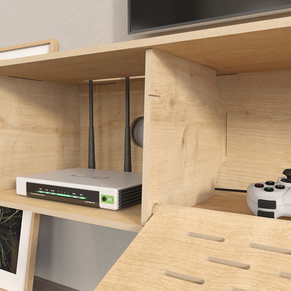 Sima Floating Tv Stand. Picture 7