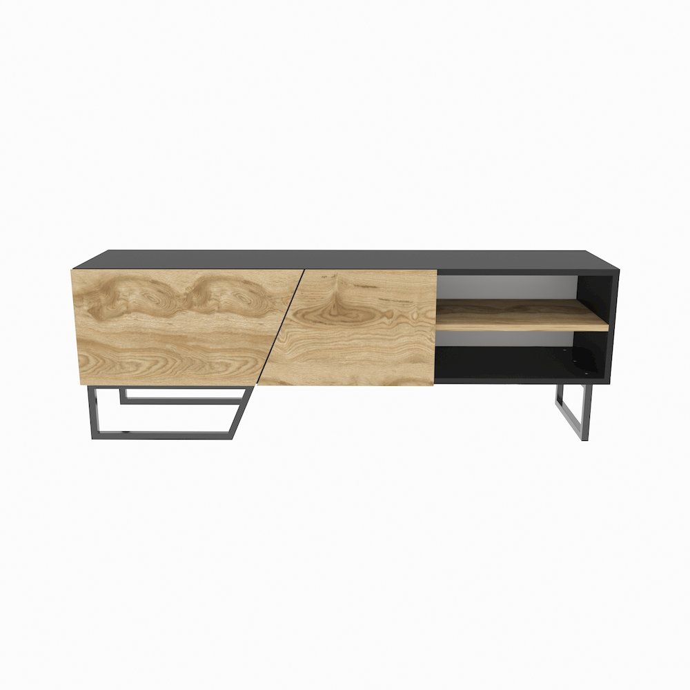 Denasse Tv Stand Black Ud Black. Picture 2