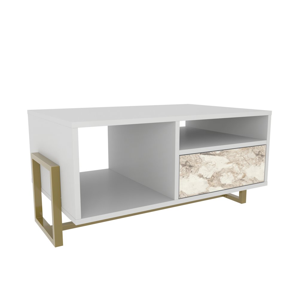 Utopia Coffee Table White Ephesus. Picture 1