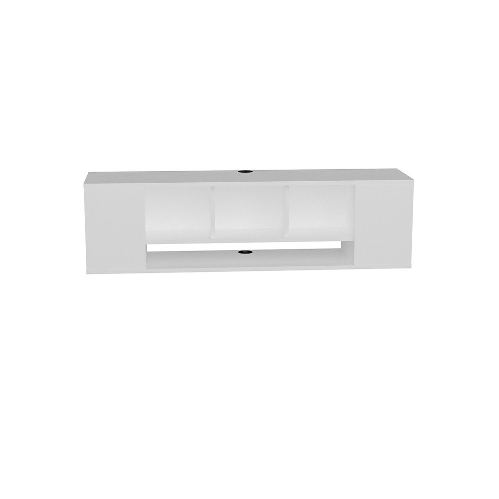 Paldi Floating Tv Stand-White. Picture 1