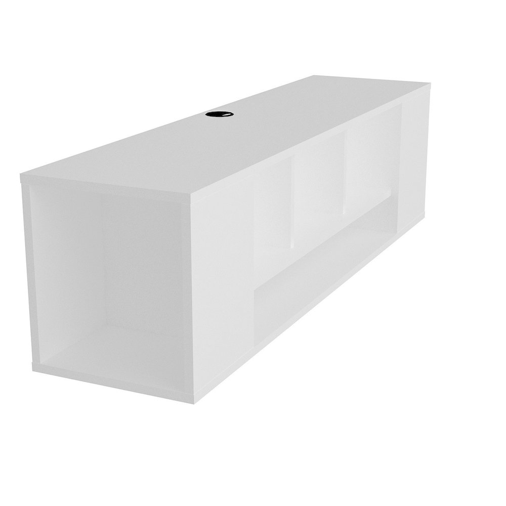Paldi Floating Tv Stand-White. Picture 3