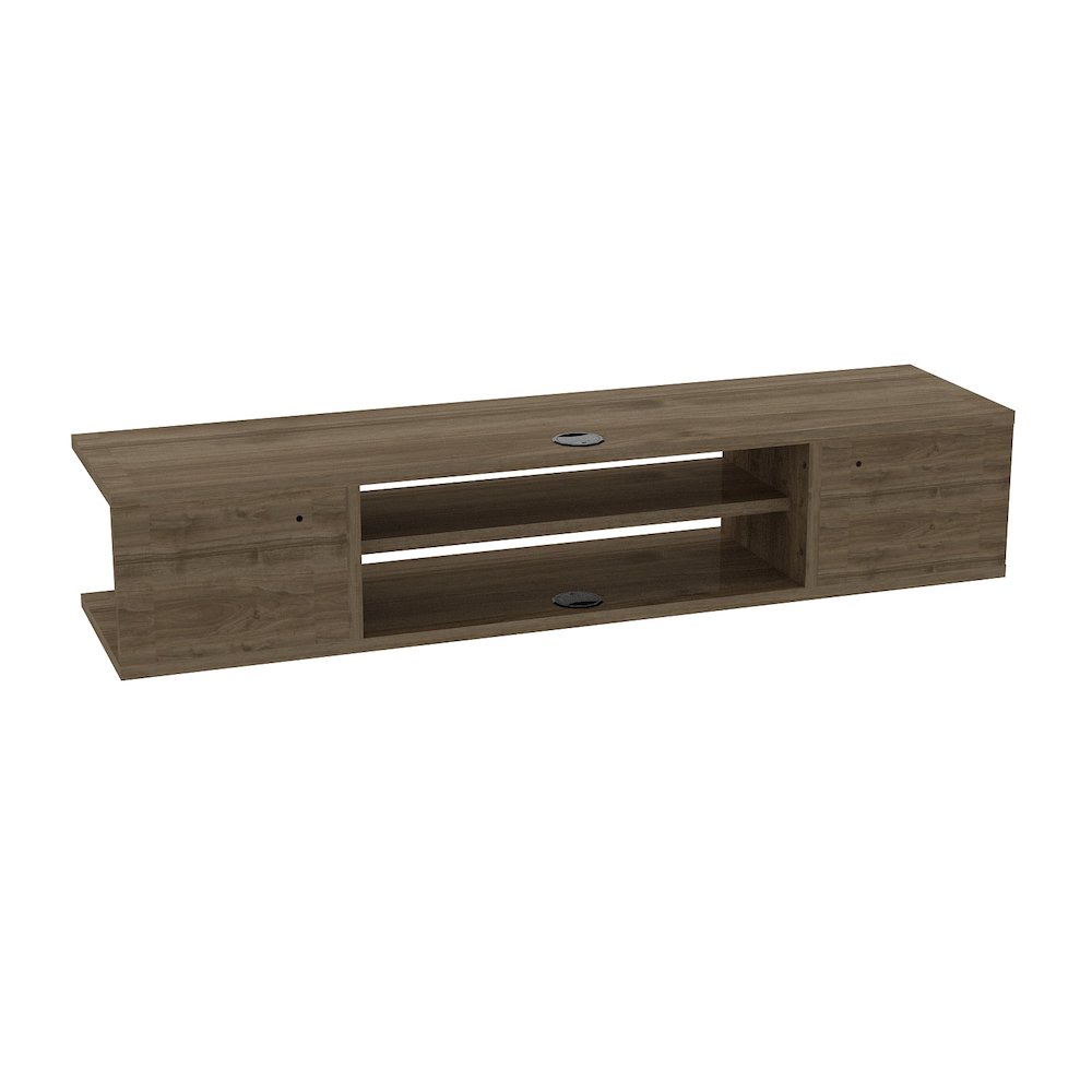 Pivot Floating Tv Stand - Oud Oak. Picture 4