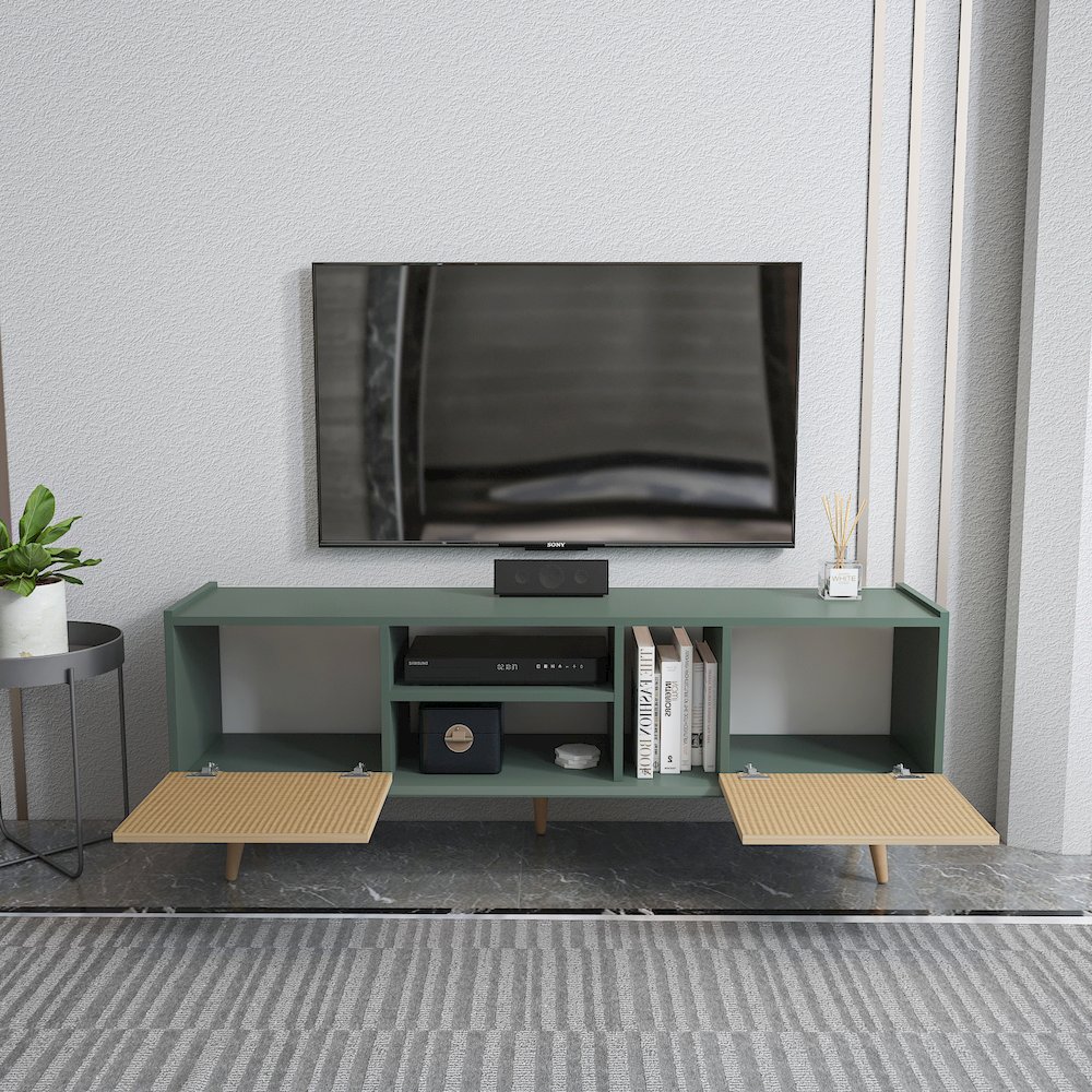Ekvador Tv Stand Sylvia&Rattan Pattern. Picture 6