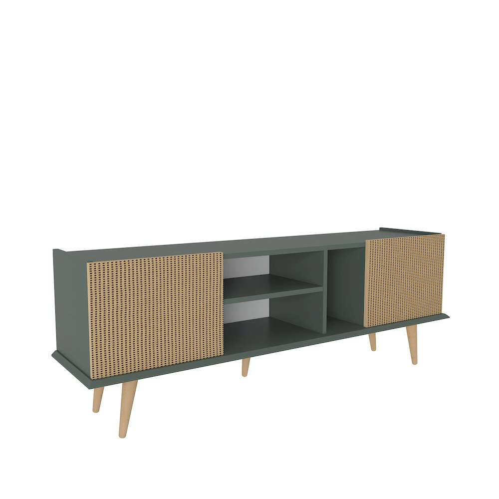 Ekvador Tv Stand Sylvia&Rattan Pattern. Picture 1
