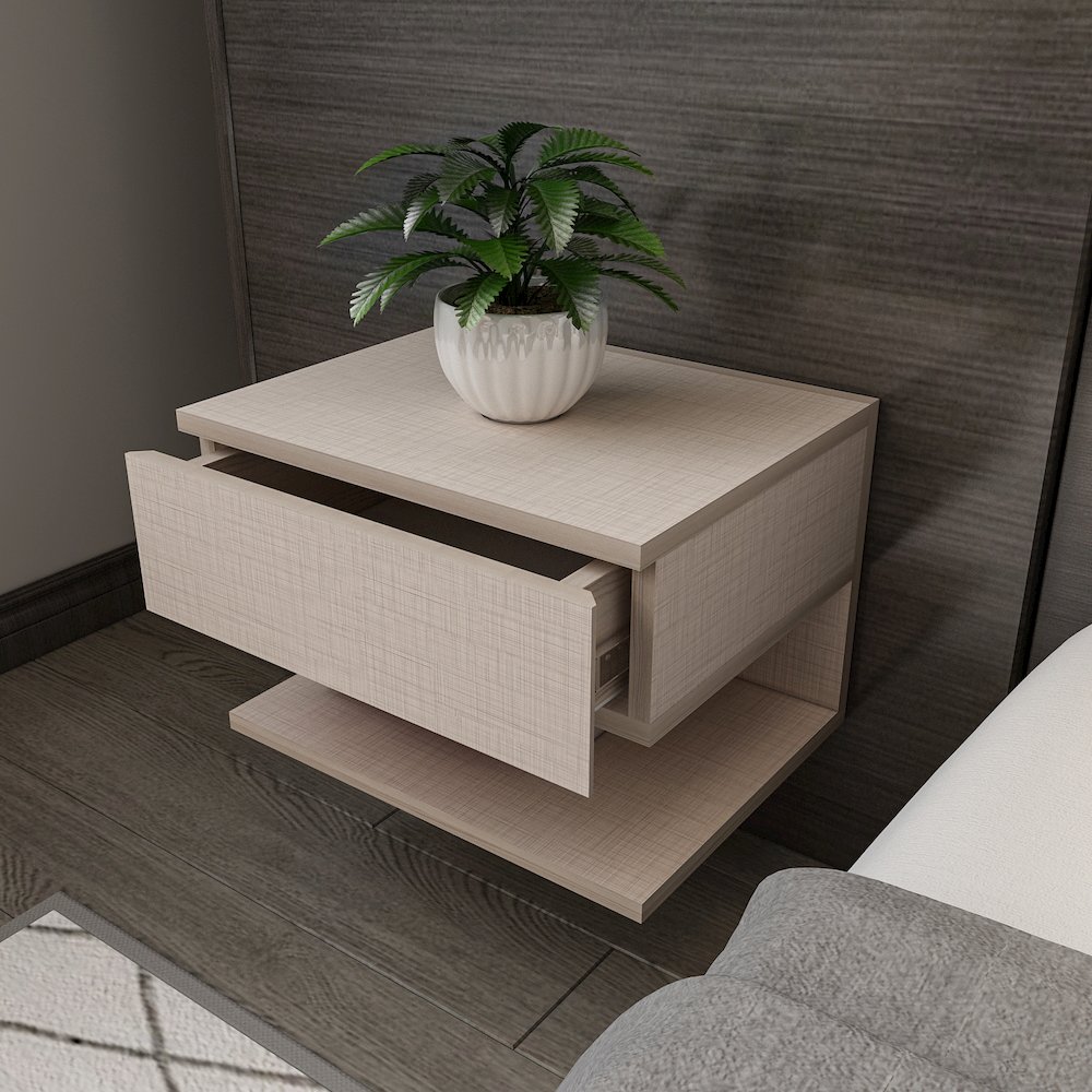 Vivid Nightstand Beige. Picture 6