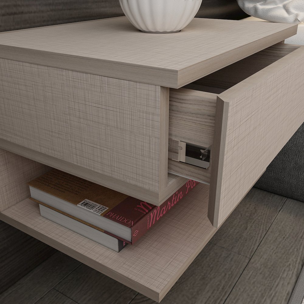Vivid Nightstand Beige. Picture 8