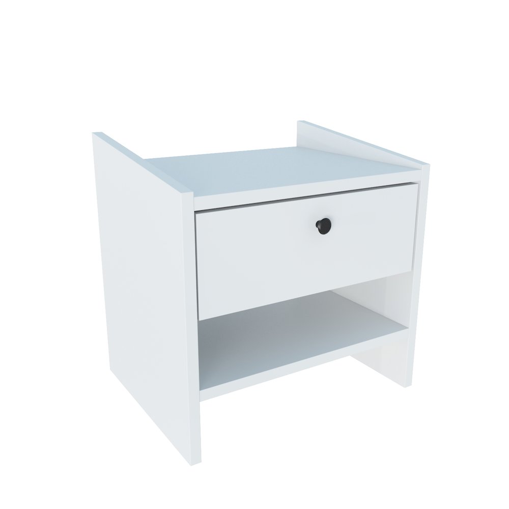 Berlin Nightstand White. Picture 1