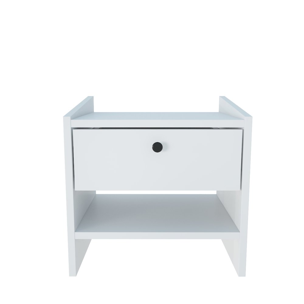 Berlin Nightstand White. Picture 2