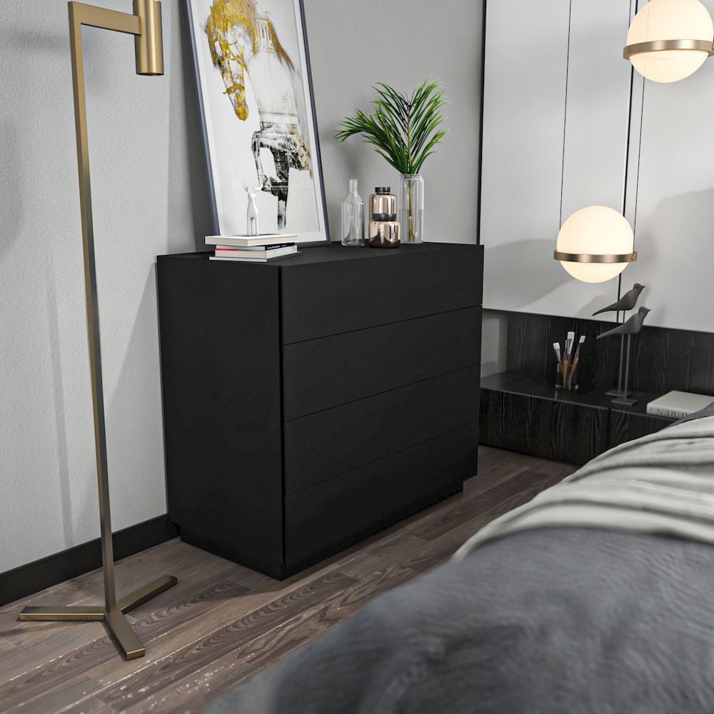 Lines Dresser Black. Picture 3