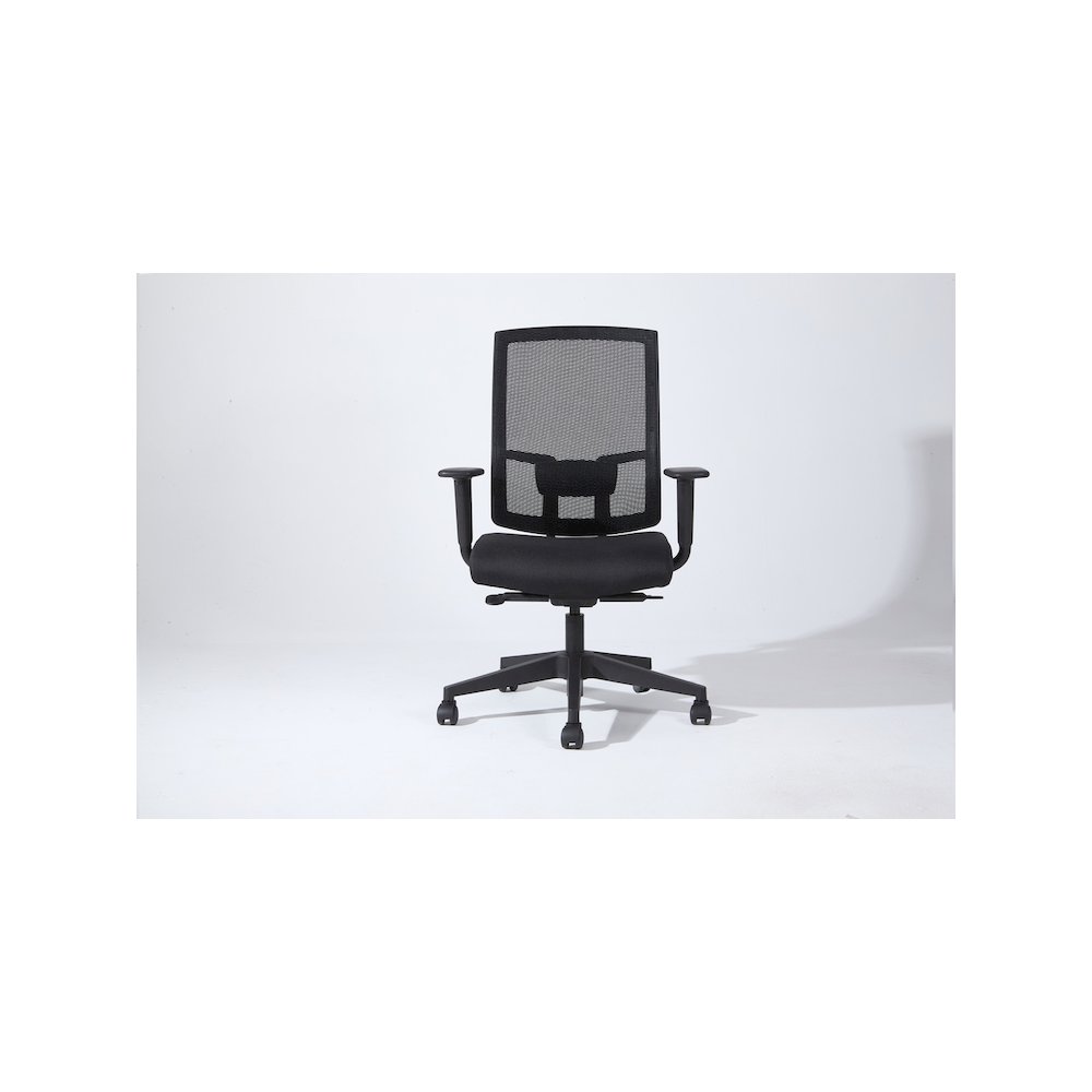 Complus Pro Office Chair In Black. Picture 2
