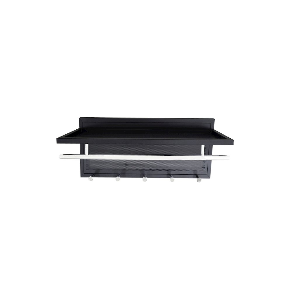 Esyspot Metal Powder Coating Hook Wall Mounted With Shelf. Picture 4