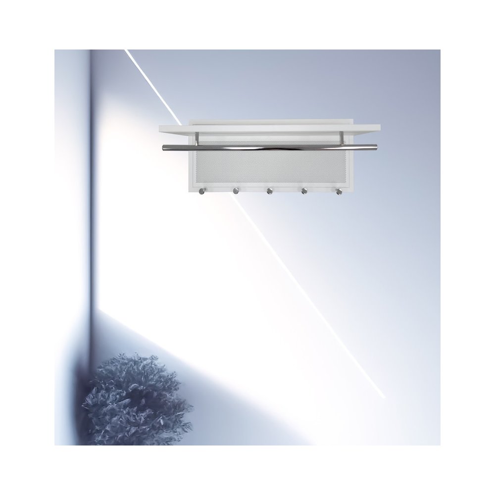 Esyspot Metal Powder Coating Hook Wall Mounted With Shelf. Picture 4