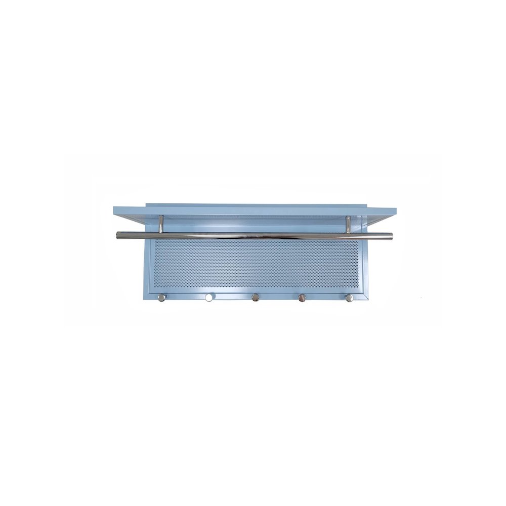 Esyspot Metal Powder Coating Hook Wall Mounted With Shelf. Picture 1