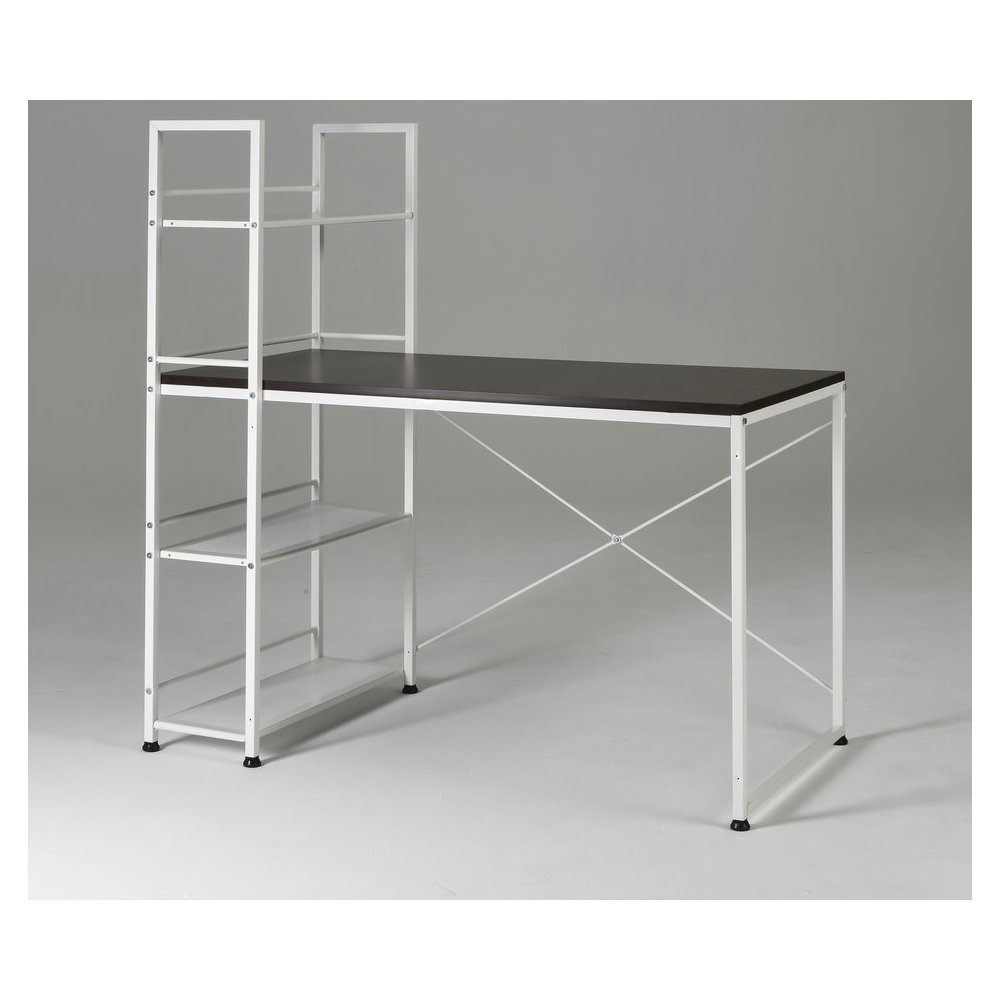 Smart Reversible Wooden Desk And Bookshelf Set. Picture 4