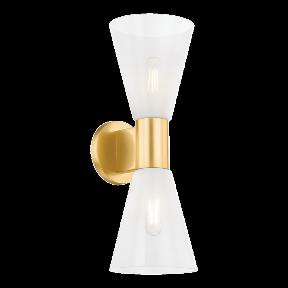 Alma Wall Sconce, Aged Brass. Picture 1