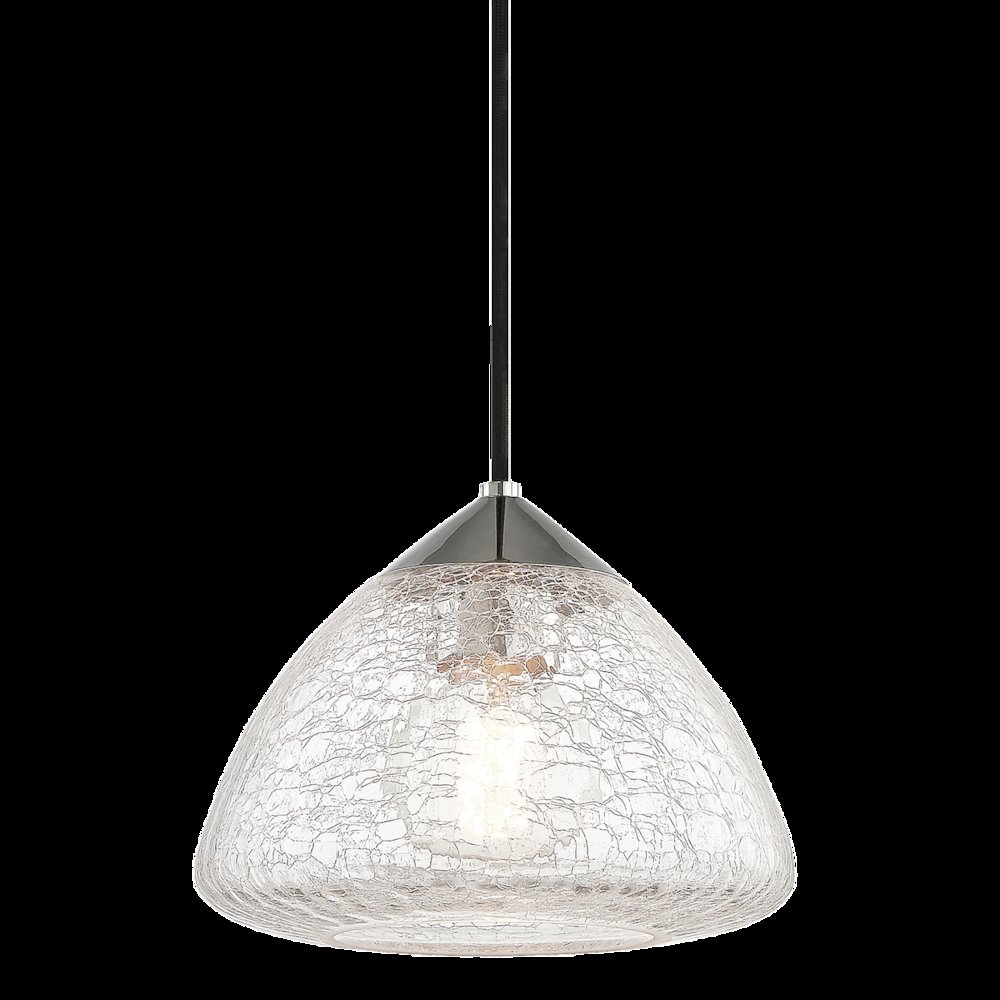 Maya Pendant, Polished Nickel. Picture 1