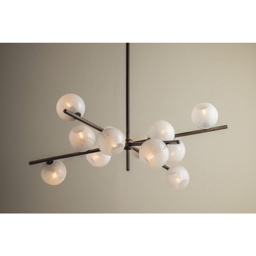 Sonny Chandelier, Bronze Leaf. Picture 2