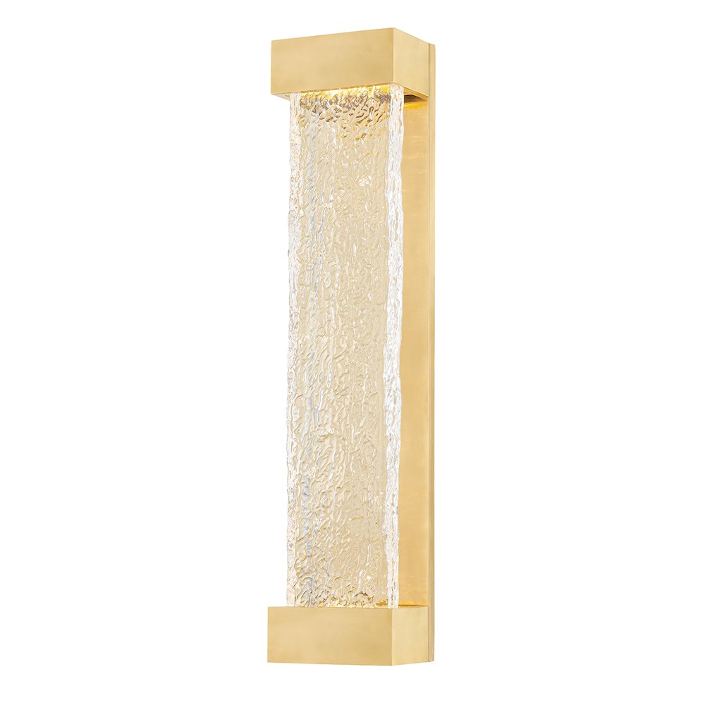 Wharton Wall Sconce, Aged Brass. Picture 1