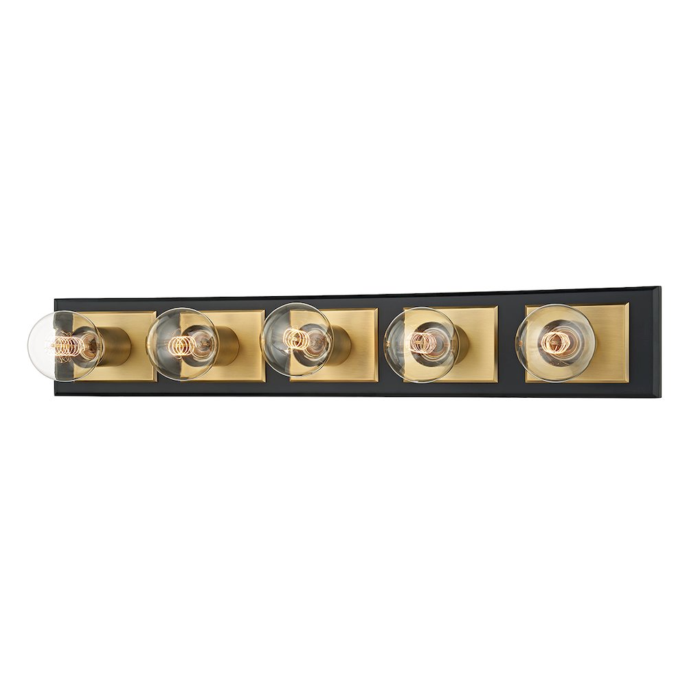 Runyan Bath And Vanity, Patina Brass. Picture 1